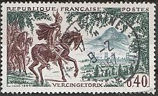 Buy [FR1165] FRANCE Vercingetorix led Gauls' revolt vs. Romans, Used (1966)
