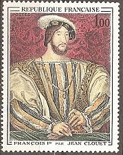 Buy [FR1173] FRANCE Portrait of François I by Jean Claret, Used (1967)