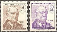 Buy [CL0345] CHILE Enrique Molina, Founder, University of Concepcion MNH (1964)