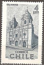 Buy [CL0389] CHILE Santo Domingo Church, Santiago, MNH (1970)