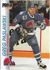 Buy Greg Paslawski - Quebec Nordiques - Pro Set