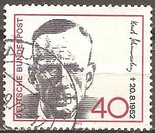 Buy [GE1093] GERMANY Kurt Schumacher, Used Single (1972)