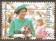 Buy [AU1023] AUSTRALIA Queen Elizabeth II, 61st birthday, Used Single (1987)