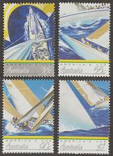 Buy [AU1011] AUSTRALIA America's Cup, MNH Complete Set (1987)
