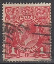 Buy [AU0021] AUSTRALIA King George V definitive, Used (1914-1924)