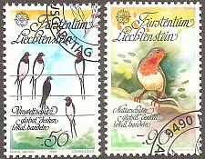 Buy [LI0829] LIECHTENSTEIN Europa/CEPT Canceled Complete Set (1986)