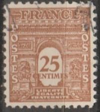 Buy [FR047A] FRANCE Arc de Triomphe, Used (1944)