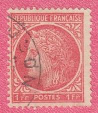 Buy [FR0532] FRANCE Ceres (regular Stamp), Used (1945-47)