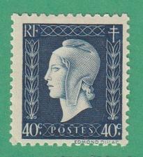 Buy [FR0506] FRANCE Marianne (Regular Stamp), MLH (1944-45)