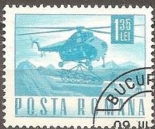Buy [RO1977] ROMANIA Cargo Helicopter, CTO (1967-1968)