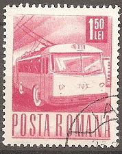 Buy [RO1978] ROMANIA Trolley Bus, CTO (1967-1968)