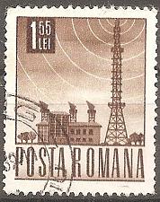 Buy [RO1979] ROMANIA Radio Station and Tower, CTO (1967-1968)