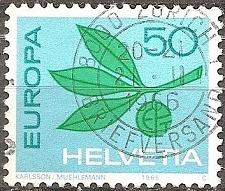 Buy [ST0469] SWITZERLAND Europa/CEPT Used Single (1965)
