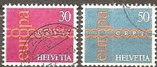 Buy [ST0531] SWITZERLAND Europa/CEPT Used Complete 2-value Set (1971)