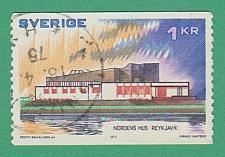 Buy [SW1004] SWEDEN Nordic House, Reykjavik, Used (1973)