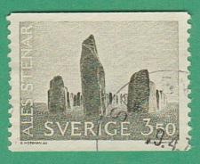 Buy [SW0665] SWEDEN Ale's Stones, famous megalithic monument, Used (1966)