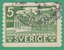 Buy [SW0242] SWEDEN Swedish Parliament, 500th Anniv., Used (1935)