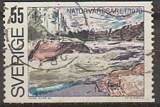Buy [SW0851] SWEDEN Euro. Nature Conservation Year, Used (1970)