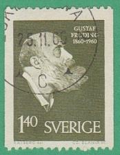Buy [SW0560] SWEDEN Gustaf Froding, Poet, Used (1960)