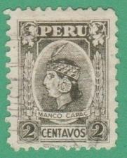 Buy [PE0292] PERU Manco Capac, Inca Leader, Used (1931-1932)