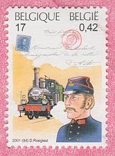 Buy [BE1852] BELGIUM European Posts, 500th Anniv., Used (2001)