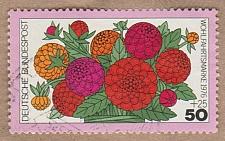 Buy [GEB535] GERMANY Flowers, Used (1976)