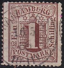 Buy GERMANY Hamburg [1864] MiNr 0011 ( O/used ) [01]