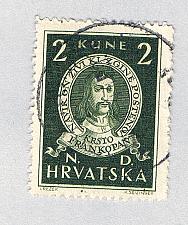 Buy Croatia 57 Used Fran Frankopan 1 1943 (BP86116)
