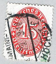Buy Germany O73 Used Numeral 15 2 1927 (BP58841)