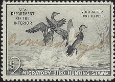 Buy US Scott #RW18 Used VF 2.00 1951 US Federal Duck Stamp CV 15.00