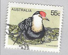 Buy Australia Lotus bird green 55 Used (BP90303)