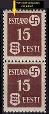 Buy ESTLAND ESTONIA [Besetzung] MiNr 0001 y E2 ( **/mnh ) [04] Plattenfehler
