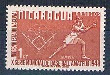 Buy Nicaragua 717 Unused Softball 1949 (N0605)+