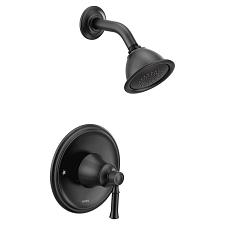 Buy Moen Dartmoor T2182BL Matte Black PosiTemp Bathroom Tub Faucet Trim Kit