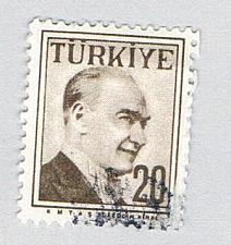 Buy Turkey 1274 Used Kemal Ataturk 1957 (BP75209)