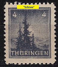 Buy GERMANY Alliiert SBZ [Thüringen] MiNr 0093 AY I ( **/mnh ) Plattenfehler