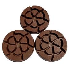 Buy 3" Hybrid Transitional Diamond Polishing Pads for Concrete, Set of 3