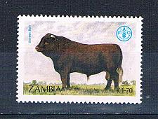 Buy Zambia 420 Unused Cattle Sussex 1987 (Z0009)+