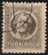 Buy GERMANY Alliiert SBZ [Thüringen] MiNr 0099 AX ( O/used )