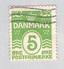 Buy Denmark Numeral 5 green (AP134936)