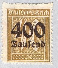 Buy Germany 276 Unused 400th on 40pf 2 1923 (G0697)+
