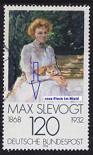 Buy GERMANY BUND [1978] MiNr 0988 F10 I ( O/used ) [02] Gemälde Plattenfehler