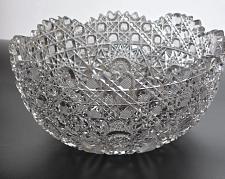 Buy ABP cut glass bowl American Brilliant propeller