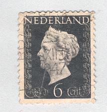 Buy Netherlands Used Queen wilamina Gray 6 (BP88512)