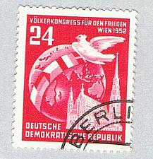 Buy Germany DDR 118 Used Peace dove 1952 CV 1.60 (BP82917)