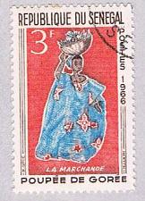Buy Senegal 263 Used Woman with fruit 1966 (BP30016)