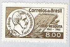 Buy Brazil 942 Unused Julio Mesquita 1962 CV 1.25 (BP65101)