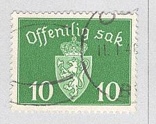 Buy Norway O35 Coat of Arms Used (BP93414)
