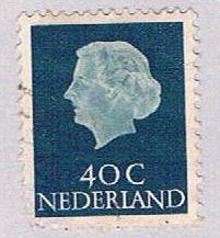 Buy Netherlands 352 Used Queen Juliana 1953 (BP32726)