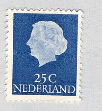 Buy Netherlands Queen blue 25c 2 (AP125929)